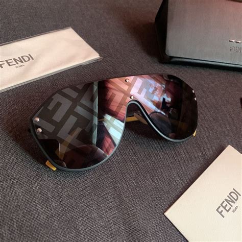 fendi 53mm pilot logo sunglasses|Fendi 53MM Pilot Logo Sunglasses on SALE .